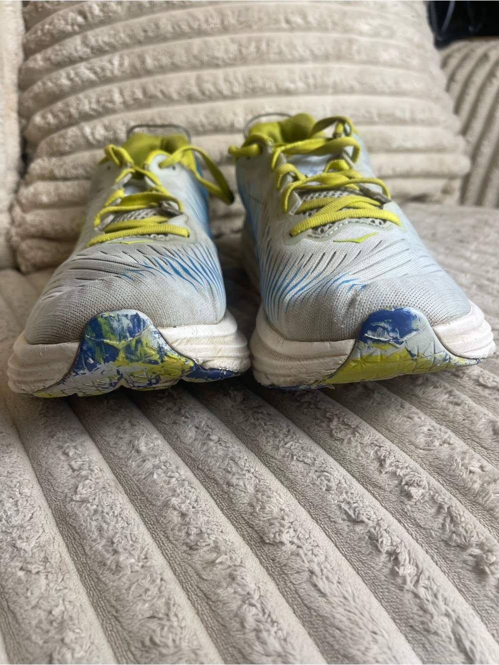 Hoka Z5181 Mens Ice Water/Diva Blue Rincon 3 Low Top Running Sneakers Size 9.5 - Picture 7 of 10
